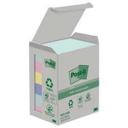 Haftnotizblock Recycling Notes, 38x51mm, 6x100 Blatt,...