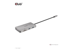 Club3D USB-C 9in1-HUB >HDMI/VGA/2xUSB/USB-C/RJ45/SD PD100W retail