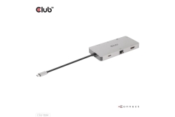 Club3D USB-C 9in1-HUB >HDMI/VGA/2xUSB/USB-C/RJ45/SD PD100W retail