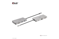 Club3D USB-C 9in1-HUB >HDMI/VGA/2xUSB/USB-C/RJ45/SD PD100W retail