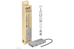 Club3D USB-C 9in1-HUB >HDMI/VGA/2xUSB/USB-C/RJ45/SD PD100W retail