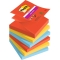 Haftnotizblock Super Sticky Z-Notes Playful Collection, 76x76mm, 5x90 Blatt, sortiert