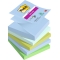 Haftnotizblock Super Sticky Z-Notes Oasis Collection, 76x76mm, 5x90 Blatt, sortiert