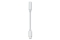 2GO Audio-Adapter Stereo Lightning 20cm weiß