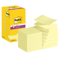 Haftnotizblock Super Sticky Z-Notes, 76x76mm, 12x90...