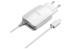 2GO Ladegerät 12W Lightning + 1x USB, Kabel 140cm...