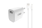 2GO Ladegerät 10,5W 1x USB-A inkl. Lightning Kabel - weiß