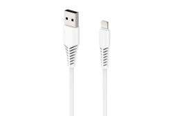 2GO USB Lade-/Datenkabel Apple Lightning 1m weiß