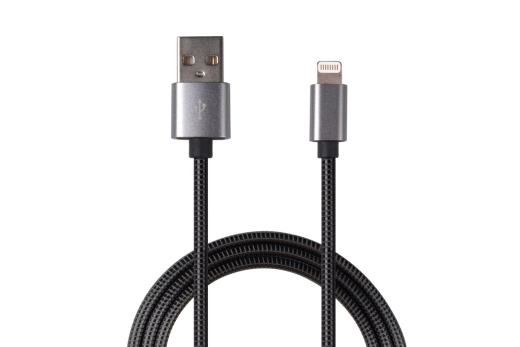 2GO USB Lade-/Datenkabel Luxury Lighting 1m Metall