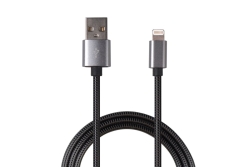 2GO USB Lade-/Datenkabel Luxury Lighting 1m Metall