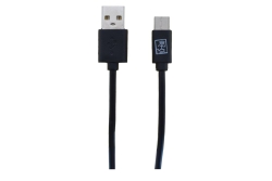 2GO USB Lade-/Datenkabel USB Type-C 3.1 1m schwarz PET-Box