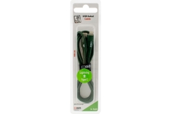 2GO USB Lade-/Datenkabel Type C - Lightning Nylon 1m...