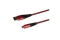 2GO USB Lade-/Datenkabel USB-A - Micro-USB 100cm Nylon rot