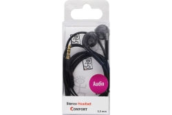 2GO In-Ear Stereo-Headset Comfort - schwarz