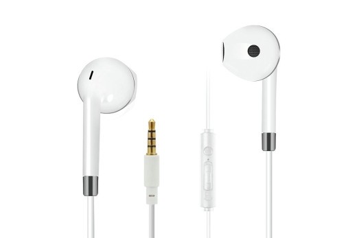 2GO In-Ear Stereo-Headset Comfort - weiß/anthrazit