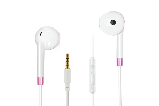 2GO In-Ear Stereo-Headset Comfort - weiß/rosé