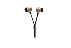 2GO In-Ear Stereo-Headset Luxury Zipper-Style gold