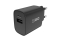 2GO Ladegerät 20W 2-Port 1x USB-A 1x USB-C, PD schwarz