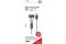 2GO USB 3in1 LED-Ladekabel USB-A/Micro-USB/Ligntn. 100cm bl