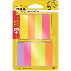 Haftstreifen Page Marker Promotion schmal, 15x50mm, 6x100...