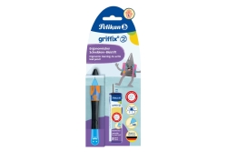 Pelikan griffix Bleistift Linkshänder Neon Black Blister