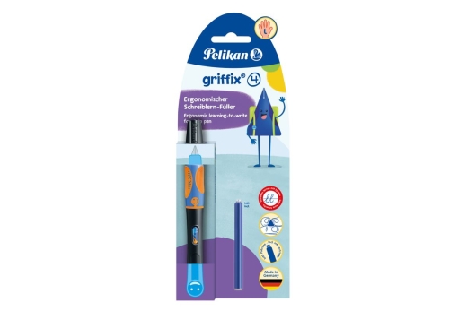 Pelikan griffix Füller Linkshänder Neon Black Blister
