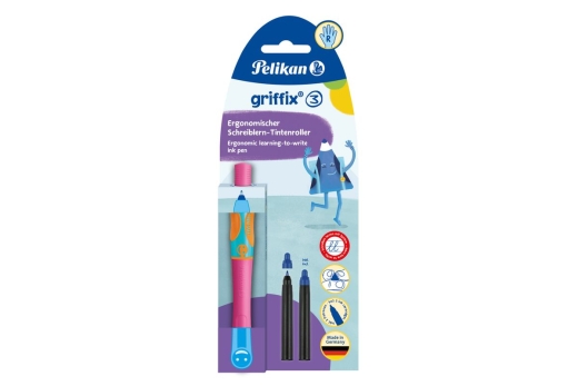 Pelikan griffix Tintenschreiber Rechtshänder Lovely Pink Blister