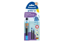 Pelikan griffix Tintenschreiber Linkshänder Neon Black