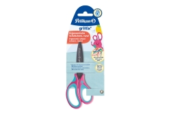 Pelikan griffix Schulschere rund Rechtshänder LovelyPink Blister