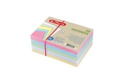 Herlitz Karteikarte A6 liniert 4 Farb.+weiß Bl....