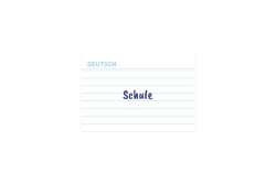 Herlitz Karteikarte A8 Vokabeln liniert weiß...