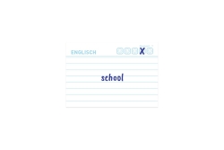 Herlitz Karteikarte A8 Vokabeln liniert weiß Bl.Engel 100er