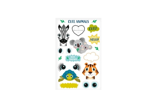 Herlitz Foliensticker Cute Animals FSC