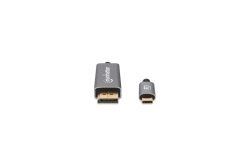 MANHATTAN 8K@60Hz USB-C auf DisplayPort 1.4 Adapterkabel 3m