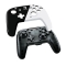 PDP Controller Faceoff Deluxe+Audio schwarz/weiß Switch