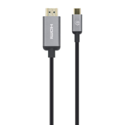 MANHATTAN 4K@60Hz USB-C auf HDMI-Kabel Stecker/Stecker 2m