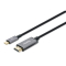 MANHATTAN 4K@60Hz USB-C auf HDMI-Kabel Stecker/Stecker 2m
