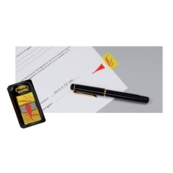 Haftstreifen Index Strong, 25,4x43,2mm, 50 Blatt, gelb