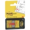 Haftstreifen Index Strong, 25,4x43,2mm, 50 Blatt, gelb