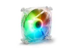 Sharkoon Lüfter 120*120*25 SHARK Disc PWM RGB klar