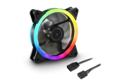 Sharkoon Lüfter 120*120*25 SHARK Blades PWM RGB schwa