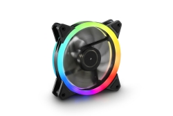 Sharkoon Lüfter 120*120*25 SHARK Blades PWM RGB schwa