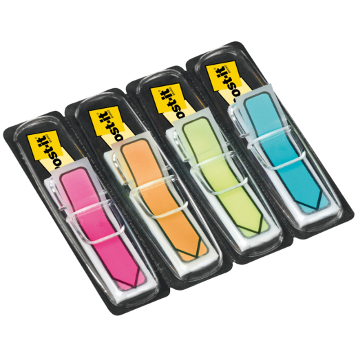 Haftstreifen Index Pfeile, 12x43mm, 5x20 Stück