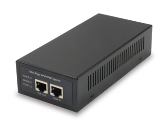 LevelOne PoE-Injektor GE 2x PSE 90W PoE schwarz