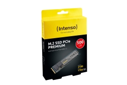 Intenso M.2 SSD PCIe Premium 500GB Gen.3x4 NVME 1.3 retail