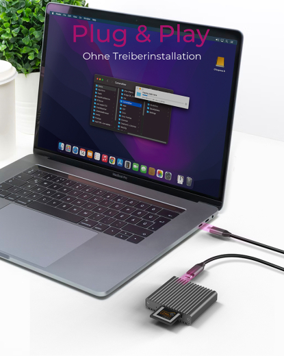 Kartenleser IcyBox USB3.2 (Gen2) Type-B CFexpress