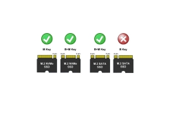 LC-Power SSD-Gehäuse für M2 SSD (NVMe & SATA)