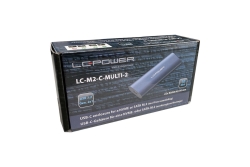 LC-Power SSD-Gehäuse für M2 SSD (NVMe & SATA)