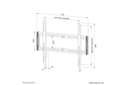 Neomounts WAH 40-75 1TFT 1Gelenk schw. Max.70