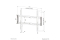 Neomounts WAH 40-75 1TFT 1Gelenk schw. Max.70